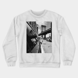 Manhattan Bridge Reflection Crewneck Sweatshirt